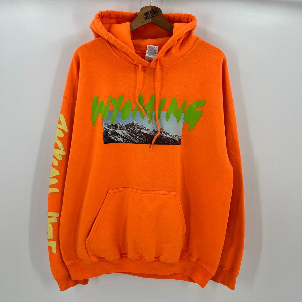Kanye West Yeezy YZY Wyoming Jackson Hole Listening Party Tour Merch Hoodie L